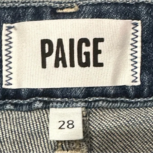 PAIGE Anessa High Rise Straight Leg Jeans Arpeggio Wash Size 28 NWT $249 - Picture 9 of 13